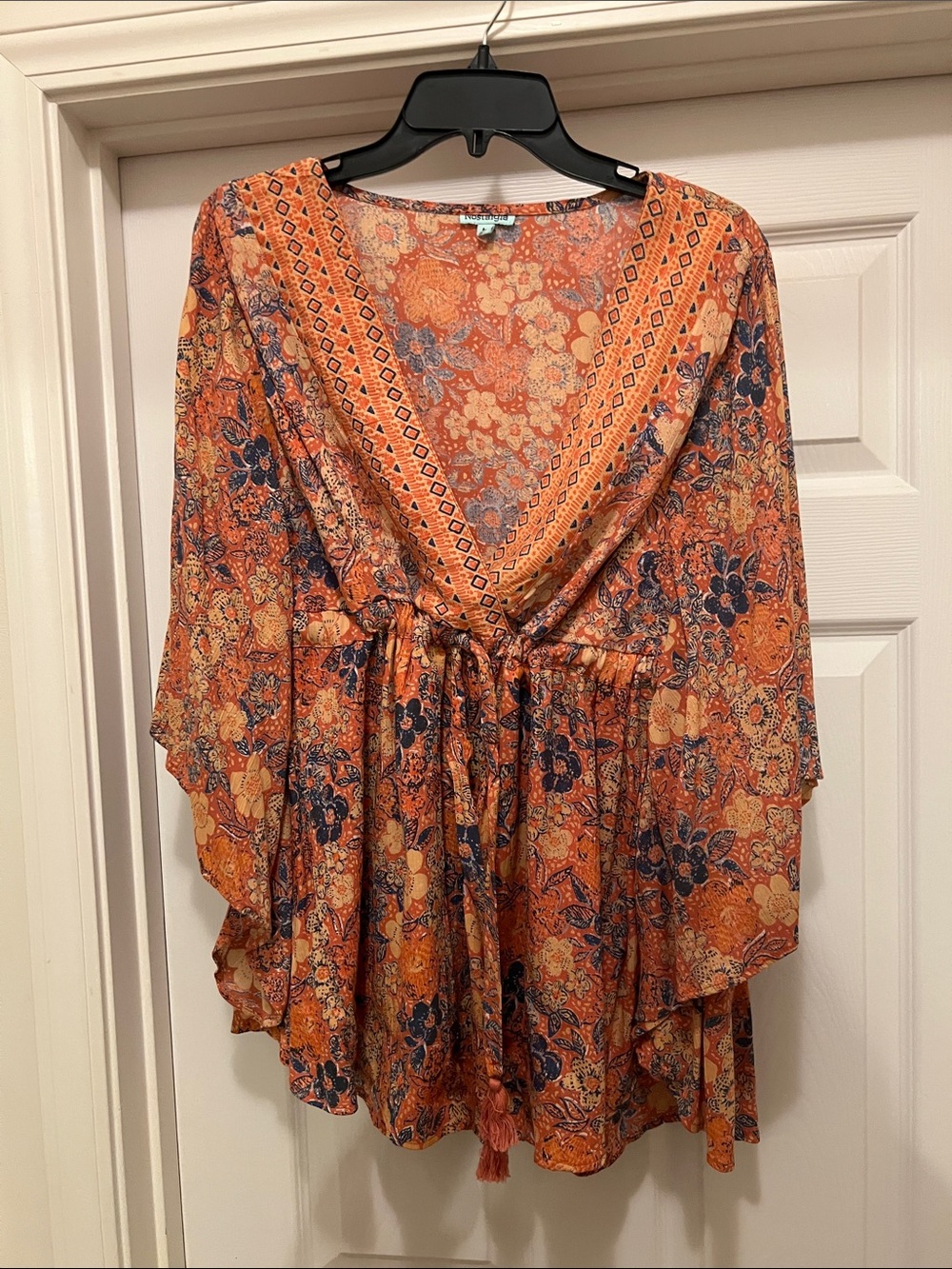 Fall colors blouse